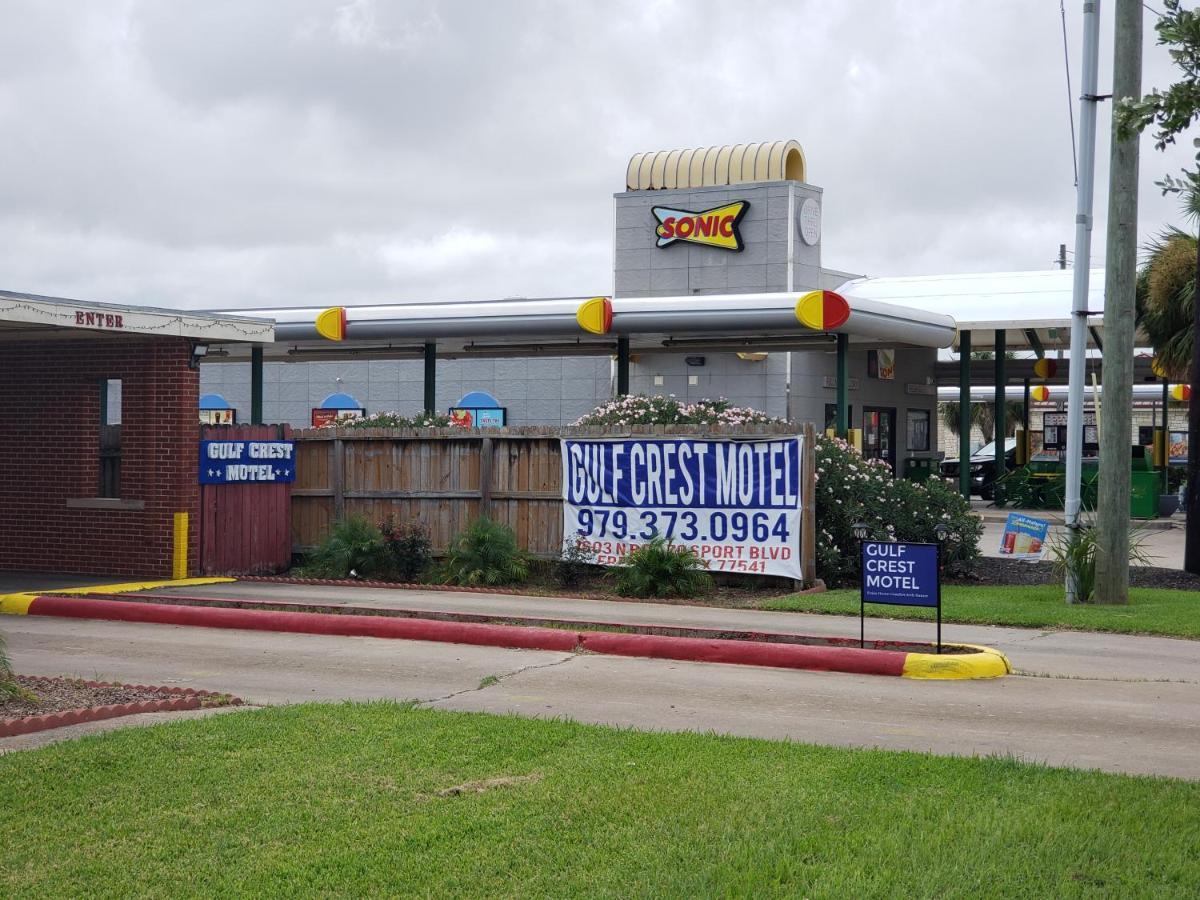 Gulf Crest Motel Freeport Exteriör bild